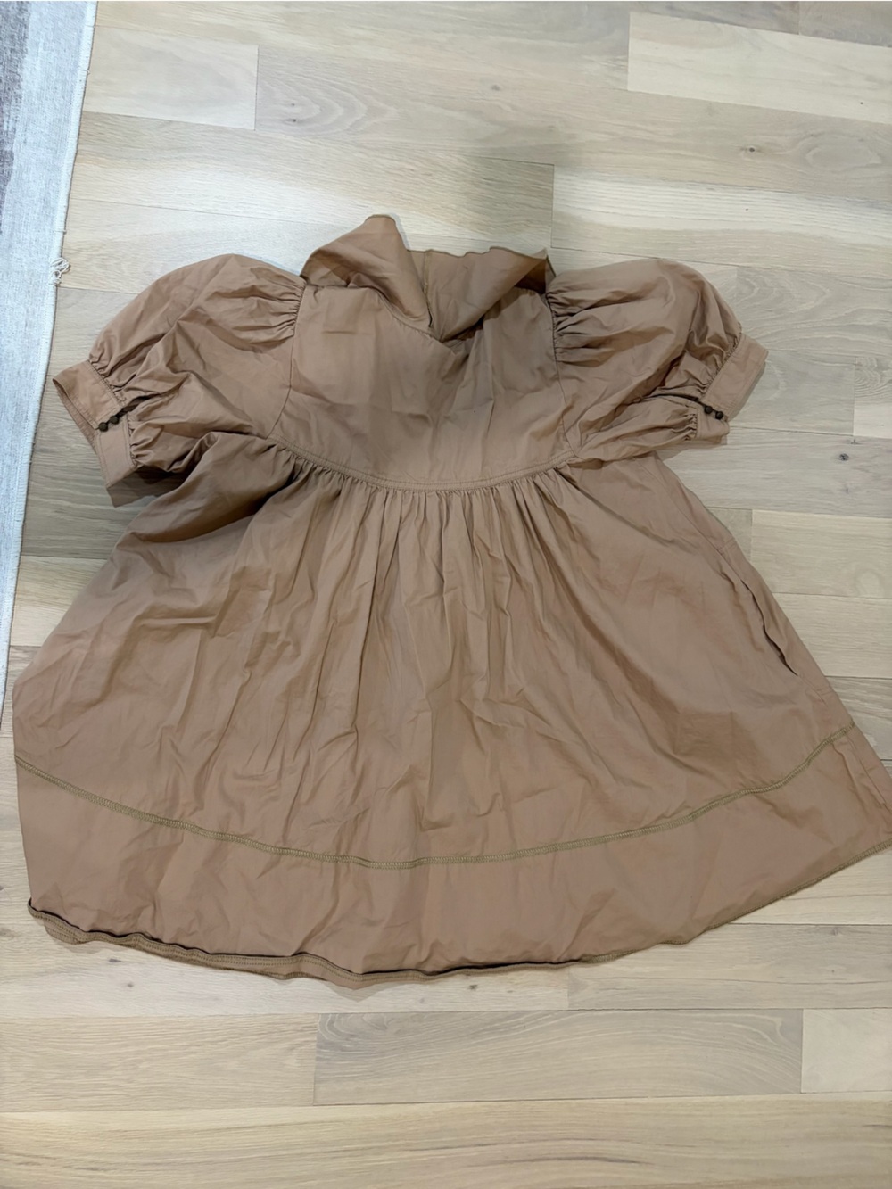 Pilcro Short-Sleeve Bow-Front Tunic Mini Dress - Picture 5 of 6